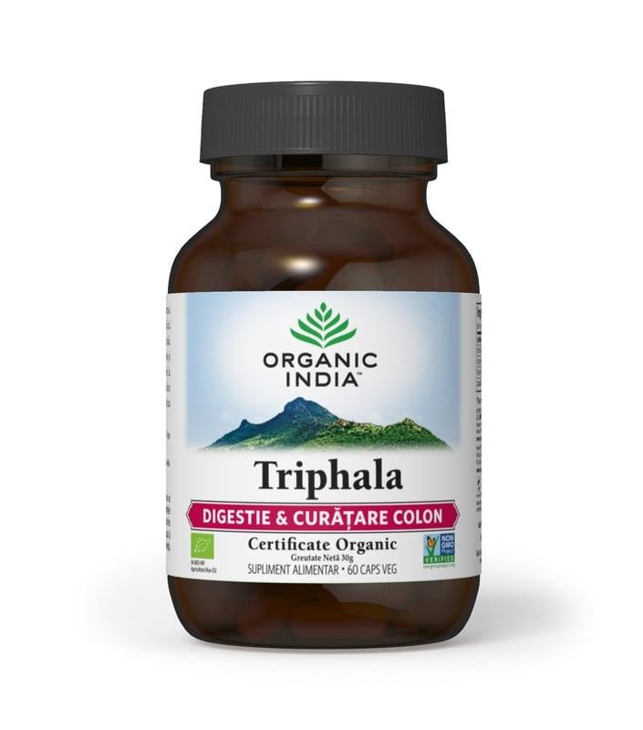 Triphala, 60 capsule, Organic India La Reducere capsule