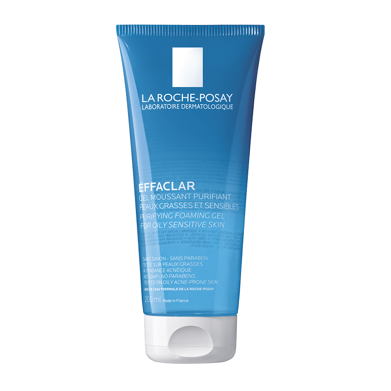 Effaclar gel spumant purifiant, La Roche Posay, 200 ml 200% imagine teramed.ro