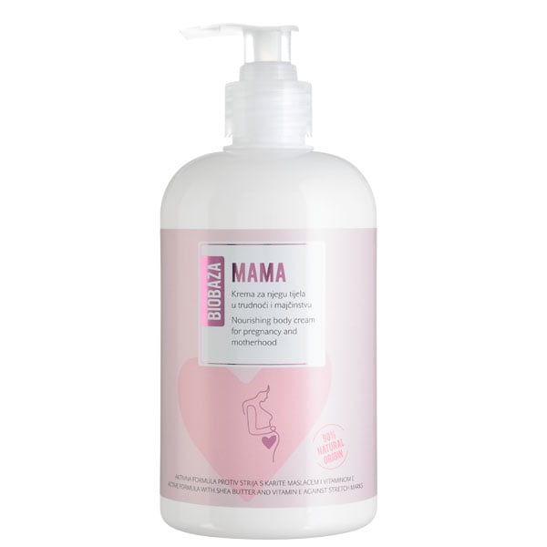 Biobaza Mama Crema Corp Antivergeturi, 500ml