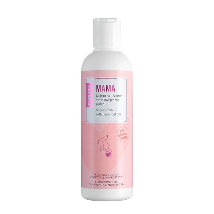 Biobaza Mama Gel de dus antivergeturi, 200 ml