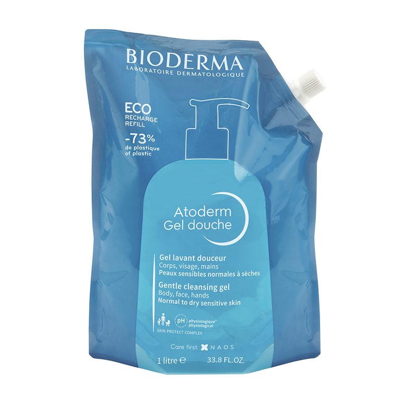 Rezerva Eco Gel De Dus Atoderm, 1l, Bioderma