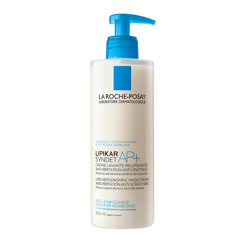 Gel crema de curatare anti-iritatii Lipikar Syndet AP+, 400ml, La Roche-Posay