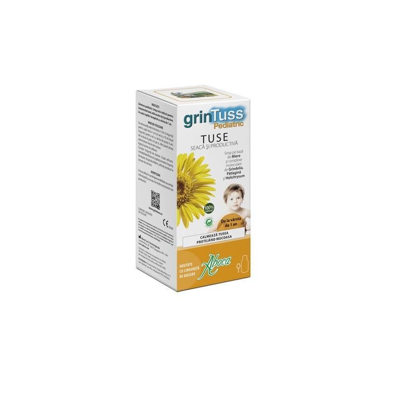 Aboca Grintuss Pediatric Sirop Poliresin, 180 Grame