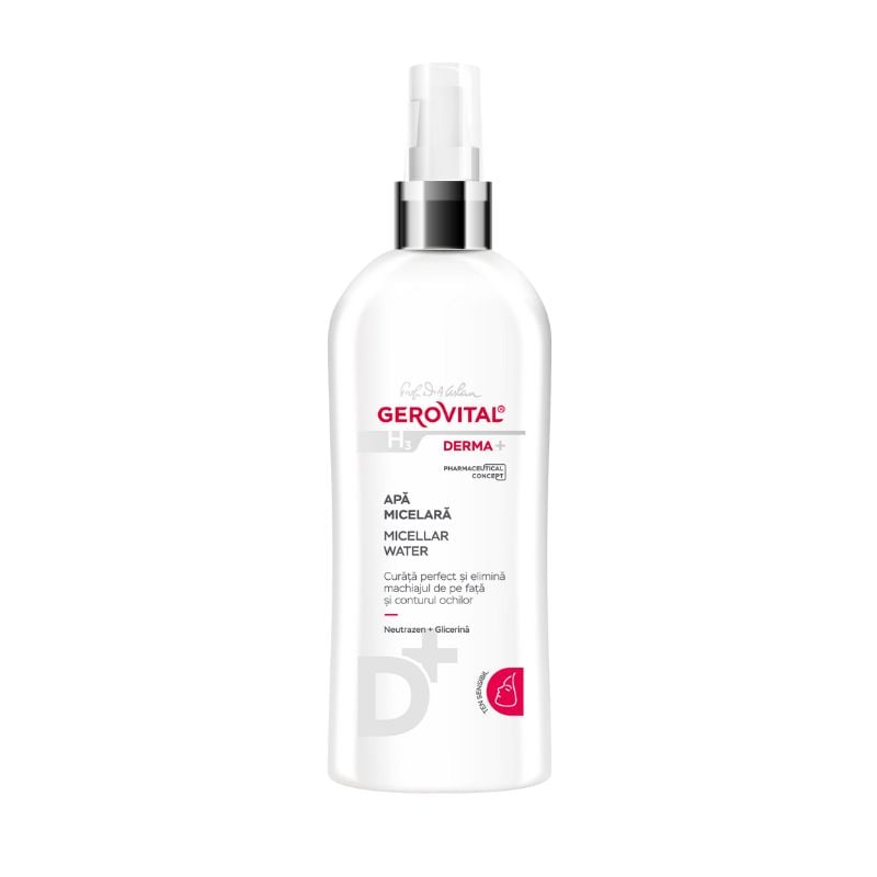 Apa Micelara H3 Derma+, 150 Ml, Gerovital