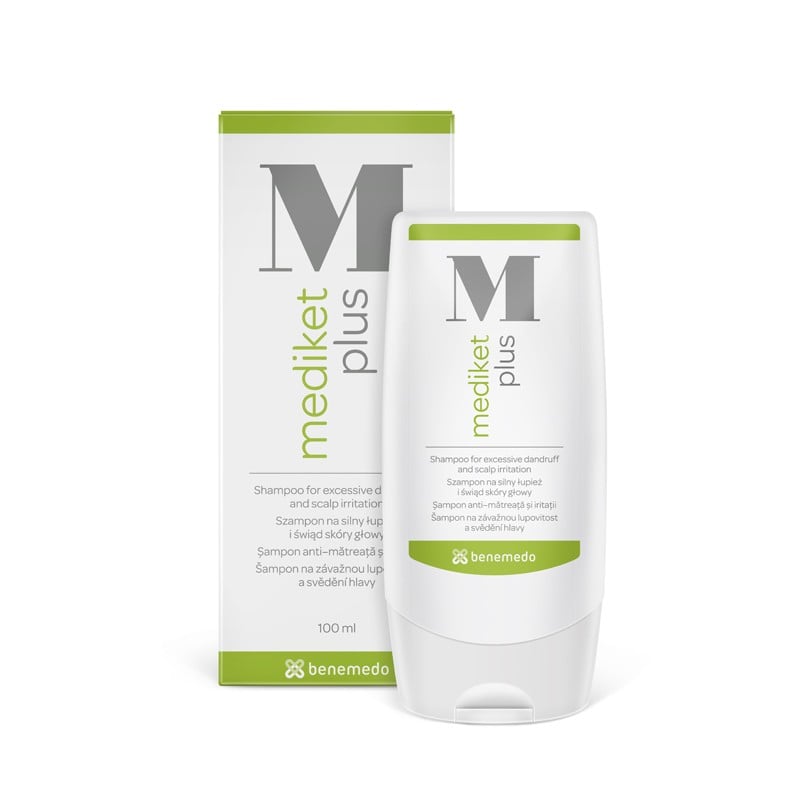 Mediket plus sampon x 100ml 100ml imagine teramed.ro