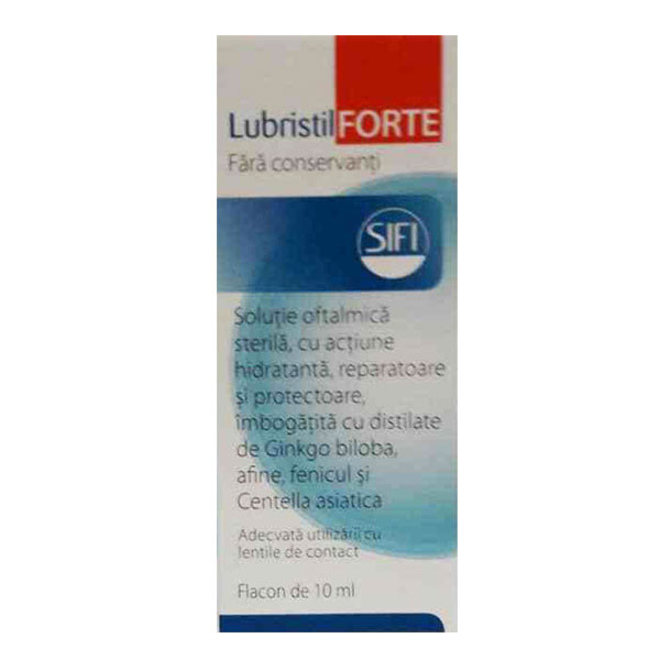 Lubristil forte solutie oftalmica, 10ml 10ml imagine teramed.ro