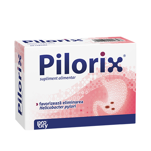 Pilorix, 30 Capsule, Probleme Digestive