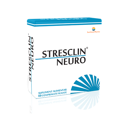 Stresclin Neuro, 60 comprimate filmate Stres si somn