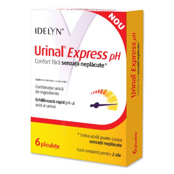 W Idelyn Urinal Express pH, 6 pliculete Express imagine teramed.ro