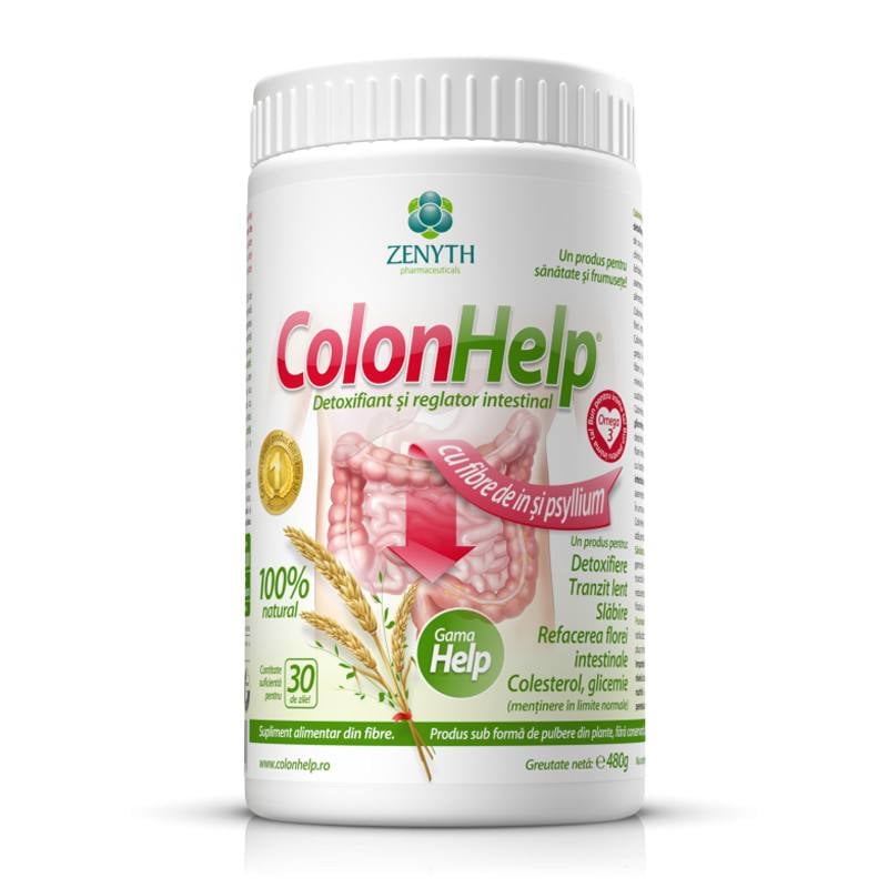 Colon Help – Supliment pentru detoxifiere, 480g Detoxifiere si Tranzit intestinal 2023-09-22 3