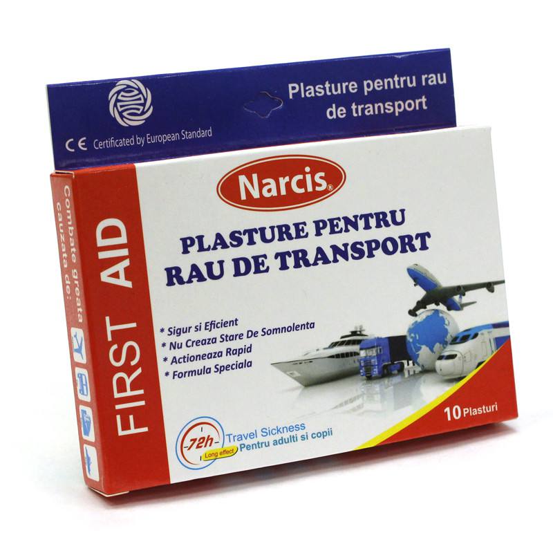 Plasturi Pentru Rau De Miscare, Narcis ( 10 Buc) buc imagine noua