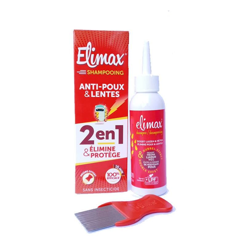 Elimax sampon antiparazitar, 100 ml + pieptene 100 imagine teramed.ro