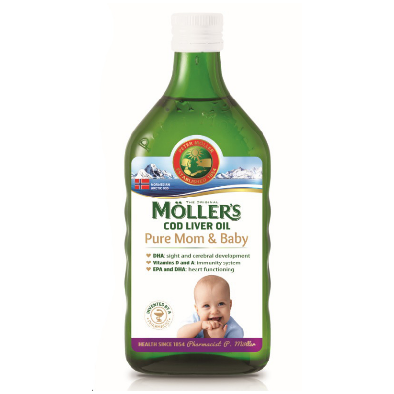Moller’s Cod Liver Oil Pure Mom & Baby, 250ml 250ml