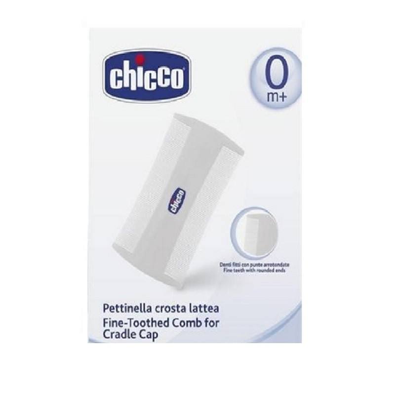 CHICCO Pieptăn delicat pentru cruste de lapte, 0luni+ +0luni imagine noua