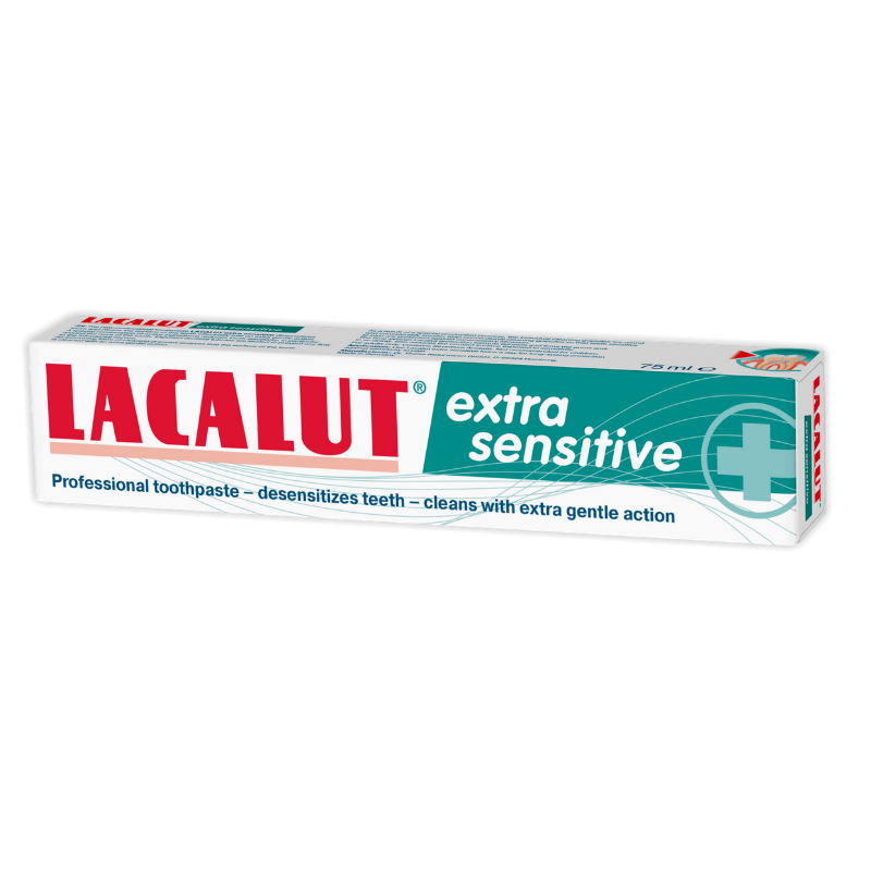 Pasta de dinti Extra Sensitive, 75 ml, Lacalut