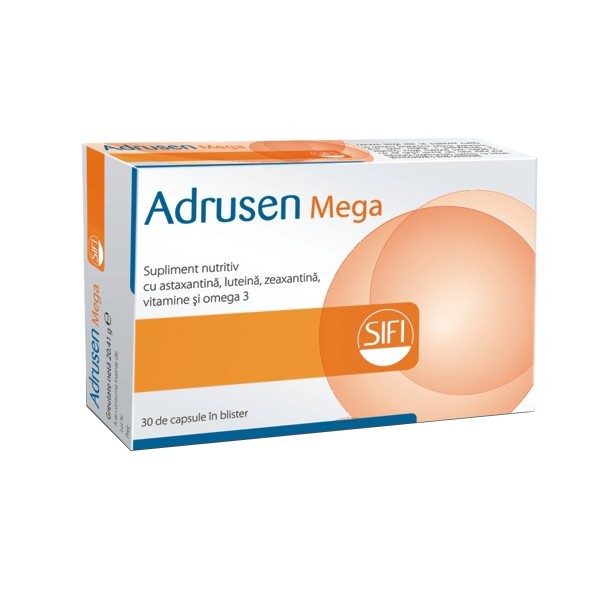 Adrusen Mega x 30cps. Ingrijirea ochilor