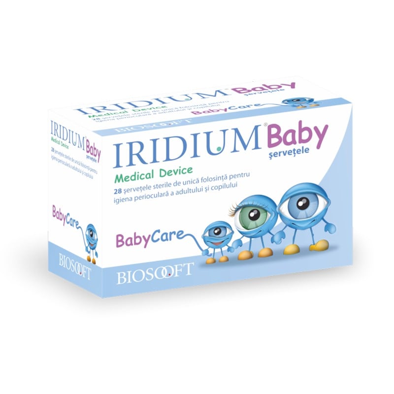 Iridium Baby servetele sterile x 28 Baby imagine 2021
