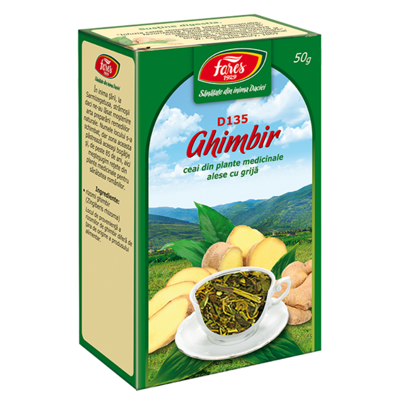 Ceai de radacina de ghimbir x 50 g FAR