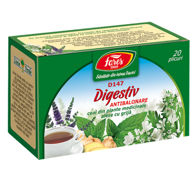 Ceai digestiv x 20 pl. FAR Ceai imagine noua