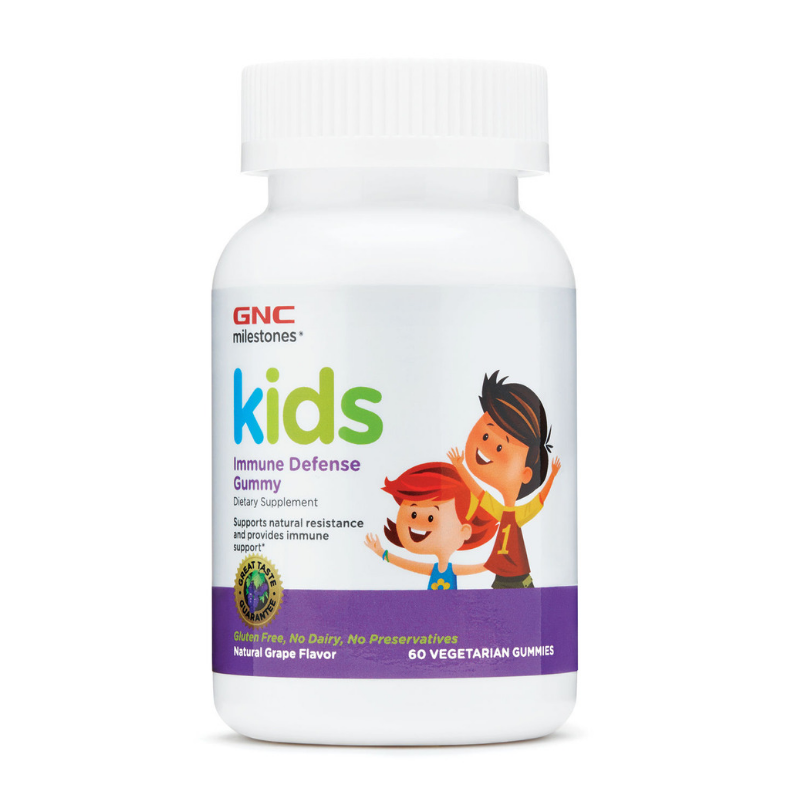 GNC Formula Imunitate Pentru Copii, cu Aroma de Struguri, 60 jeleuri Raceala si gripa