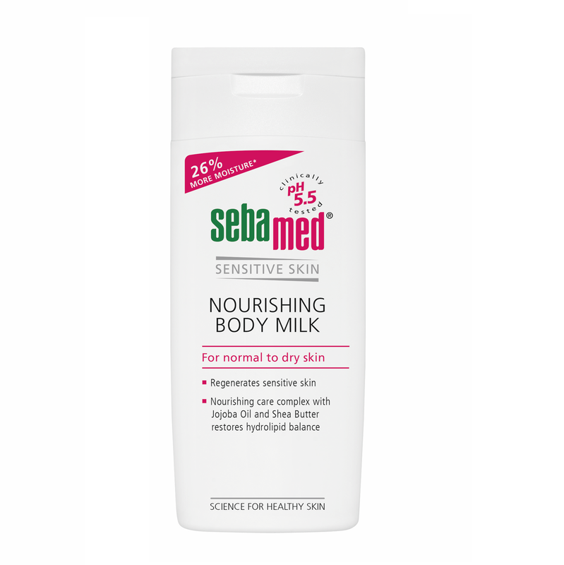 Sebamed Sensitive Skin, Lapte dermatologic de corp, 200ml 200ml imagine teramed.ro