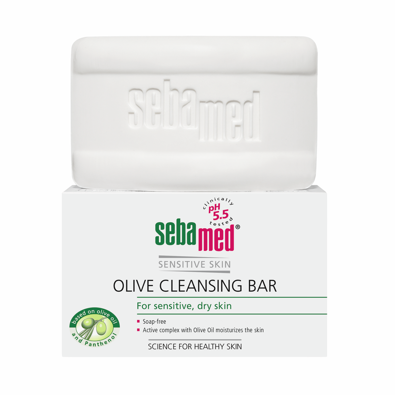 Sebamed Sensitive Skin, Calup Dermatologic Fara Sapun, Cu Ulei De Masline, 150 G