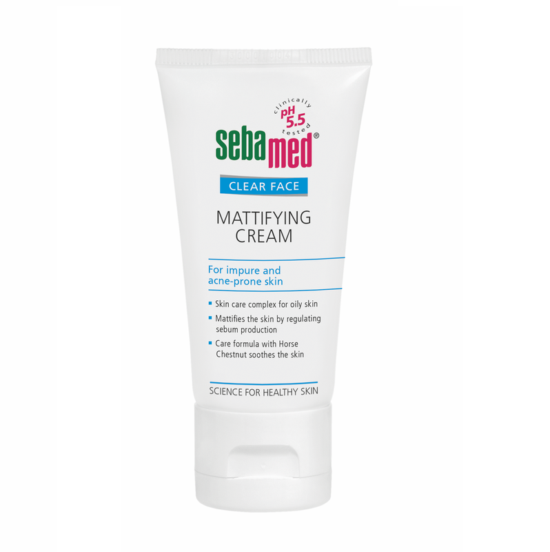 Sebamed Clear Face, Crema Dermatologica Matifianta Antiacneica, 50ml