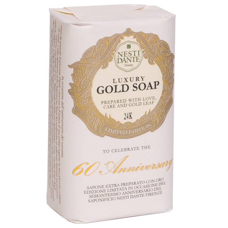 Sapun vegetal Luxury Gold cu frunza de aur x 250 g 250 imagine 2022