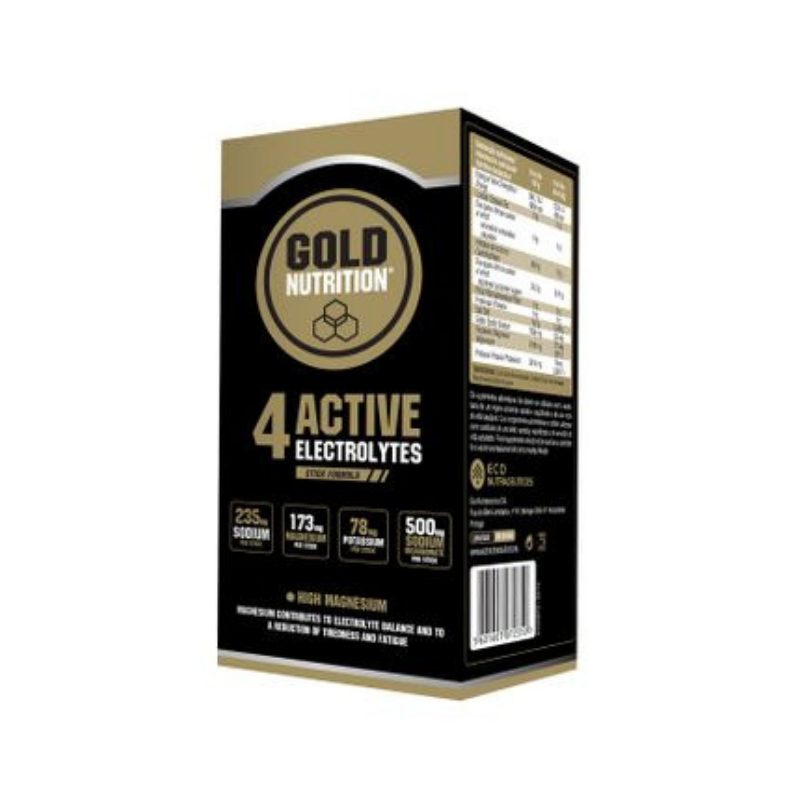 GOLD NUTRITION 4 ACTIVE ELECTROLYTES 10 pl Suplimente pentru sportivi