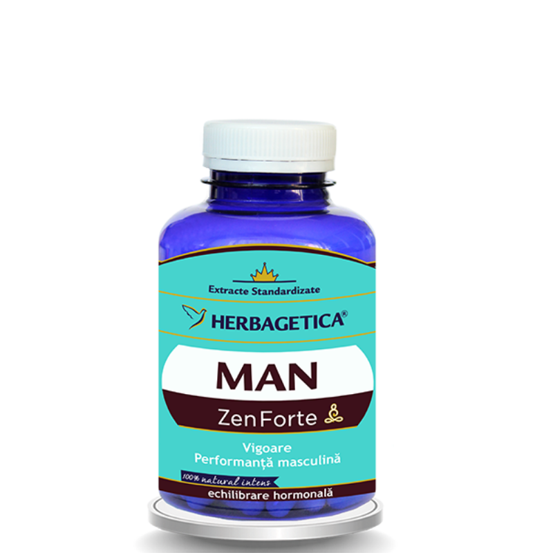 Man zen forte, 120 capsule, Herbagetica Cuplu si sex 2023-09-23
