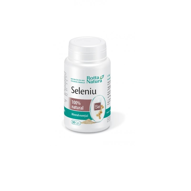 Seleniu natural, 30 capsule, Rotta Natura capsule