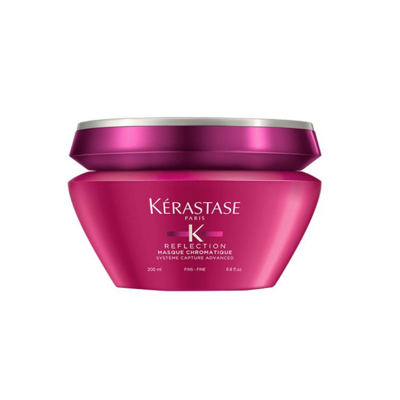 Masca Par Fin, Colorat, Sensibilizat, 200 ml, KERASTASE Reflection Chromatique Frumusete si ingrijire