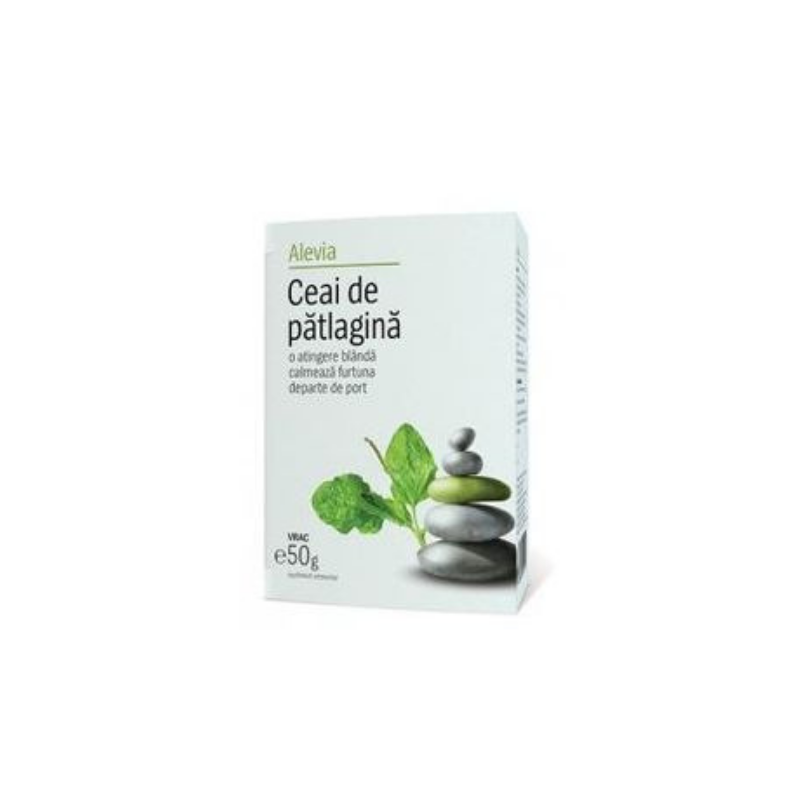 Alevia CEAI DE PATLAGINA, 50 g Ceaiuri si tincturi 2023-09-24