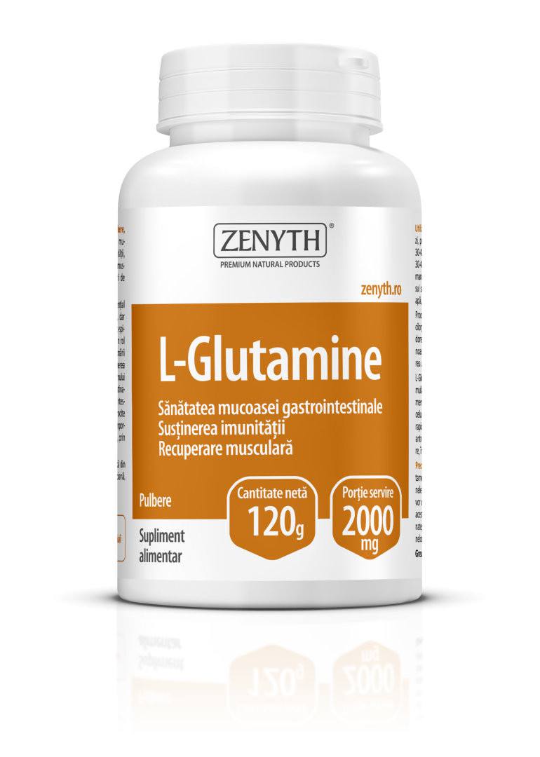L-Glutamine, 120 g, Zenyth Digestie sanatoasa 2023-09-23