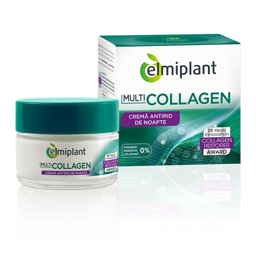 Elmiplant Multi Collagen Crema Noapte, 50 Ml