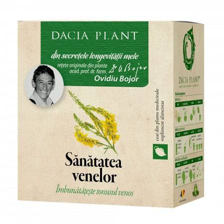 Dacia Plant Sanatatea venelor ceai, 50 g Ceai imagine 2022