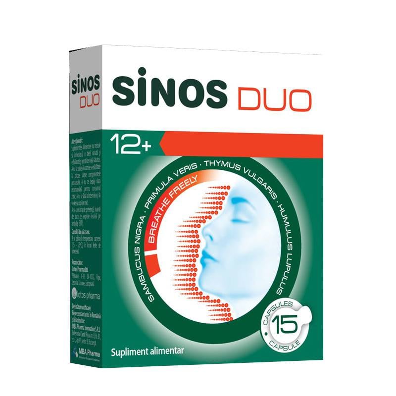 Sinos duo 12+, 15 capsule +12