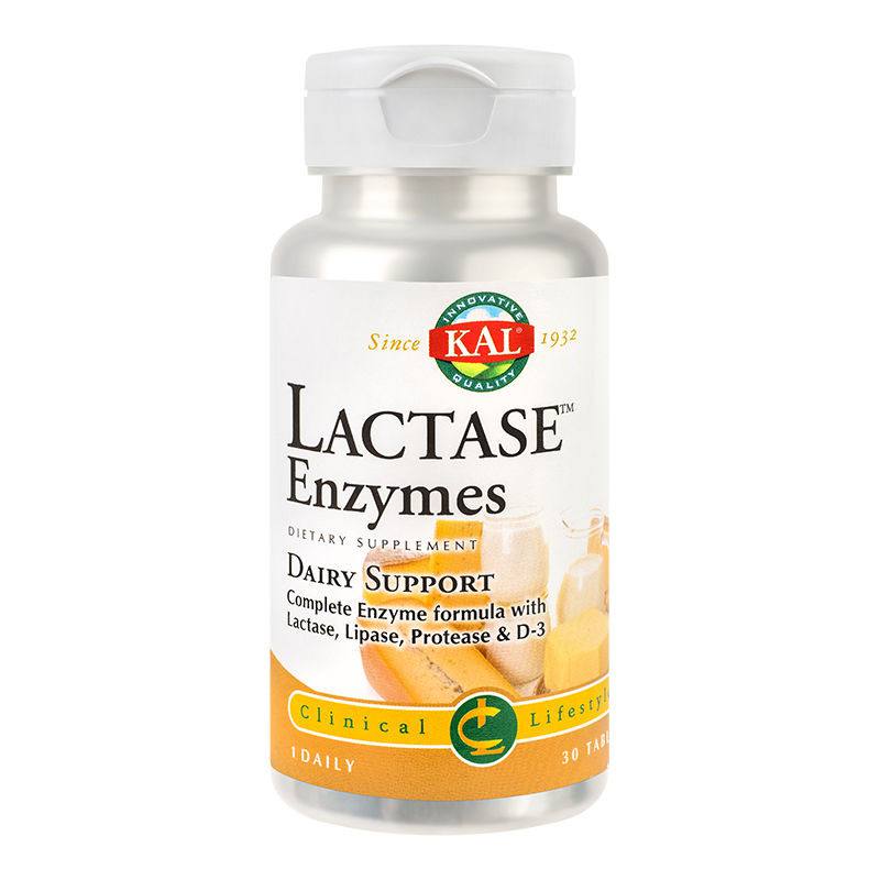Secom Lactase Enzymes, 30 tablete Digestie imagine 2022