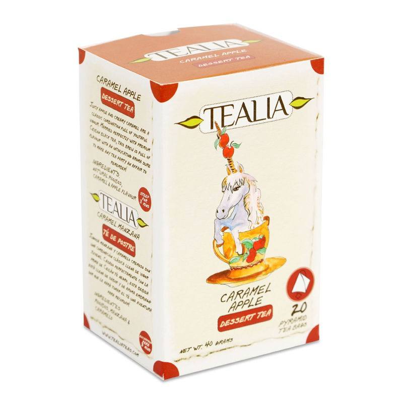Caramel Apple 20 plicuri piramida, 2g Apple imagine noua