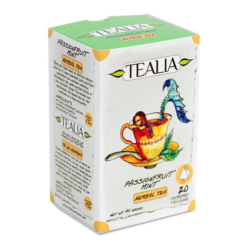 Passionfruit Mint 20 plicuri piramida, 2g Ceaiuri imagine noua