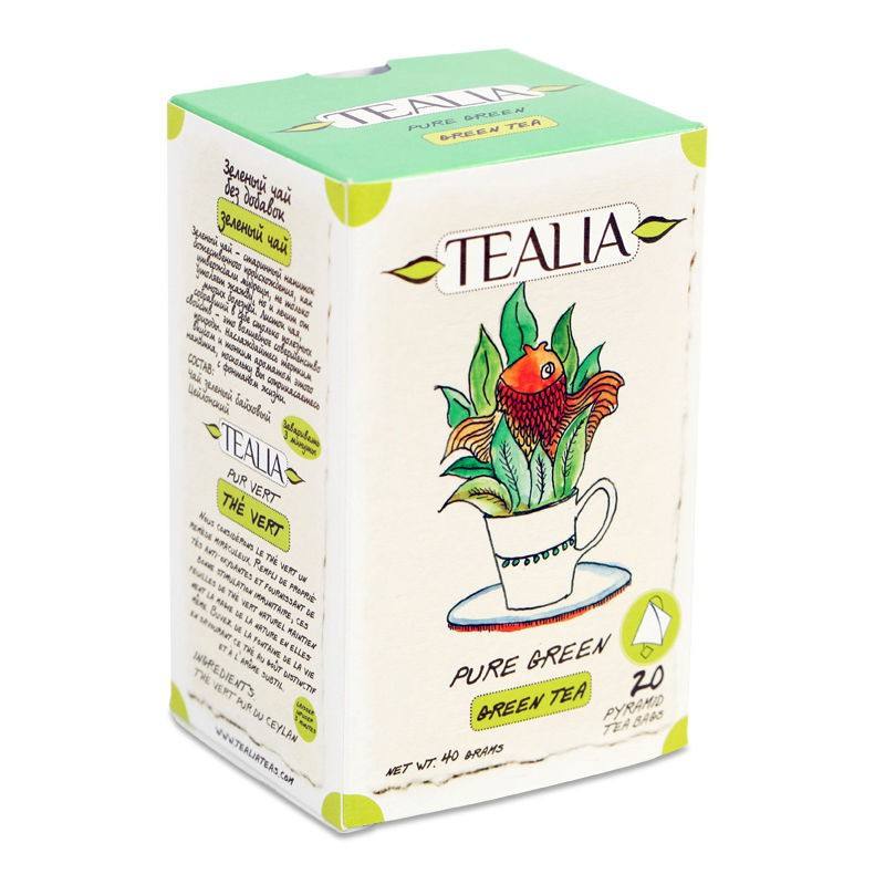 Pure Green 20 plicuri piramida, 2g Ceaiuri imagine noua