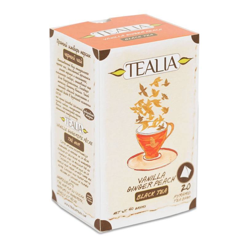 Vanilla Ginger Peach 20 plicuri piramida, 2g Ceaiuri si tincturi 2023-09-24
