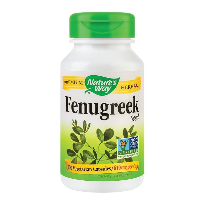 Secom fenugreek (schinduf) 610mg, 100 capsule vegetale