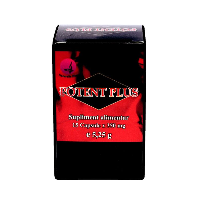 Potent Plus NATURALIA DIET, 15 capsule Cuplu si sex 2023-09-23