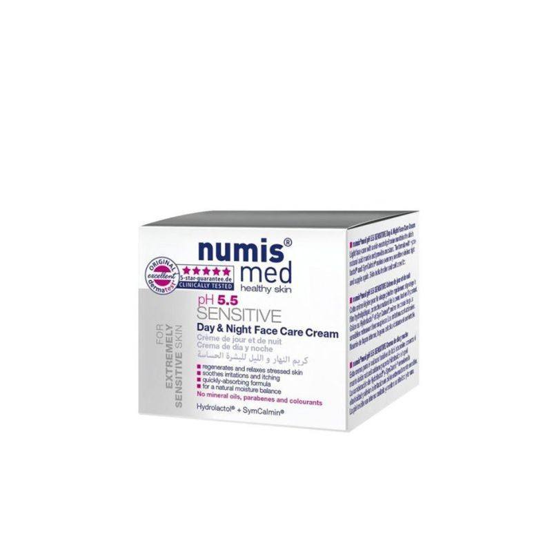Numis Med Sensitive Ph 5.5 Crema Fata Zi/noapte X 50 Ml