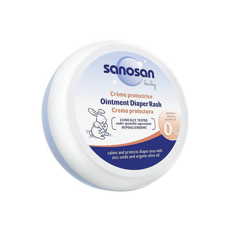 Sanosan Baby crema zinc cutie 150 ml Eritem fesier 2023-09-22
