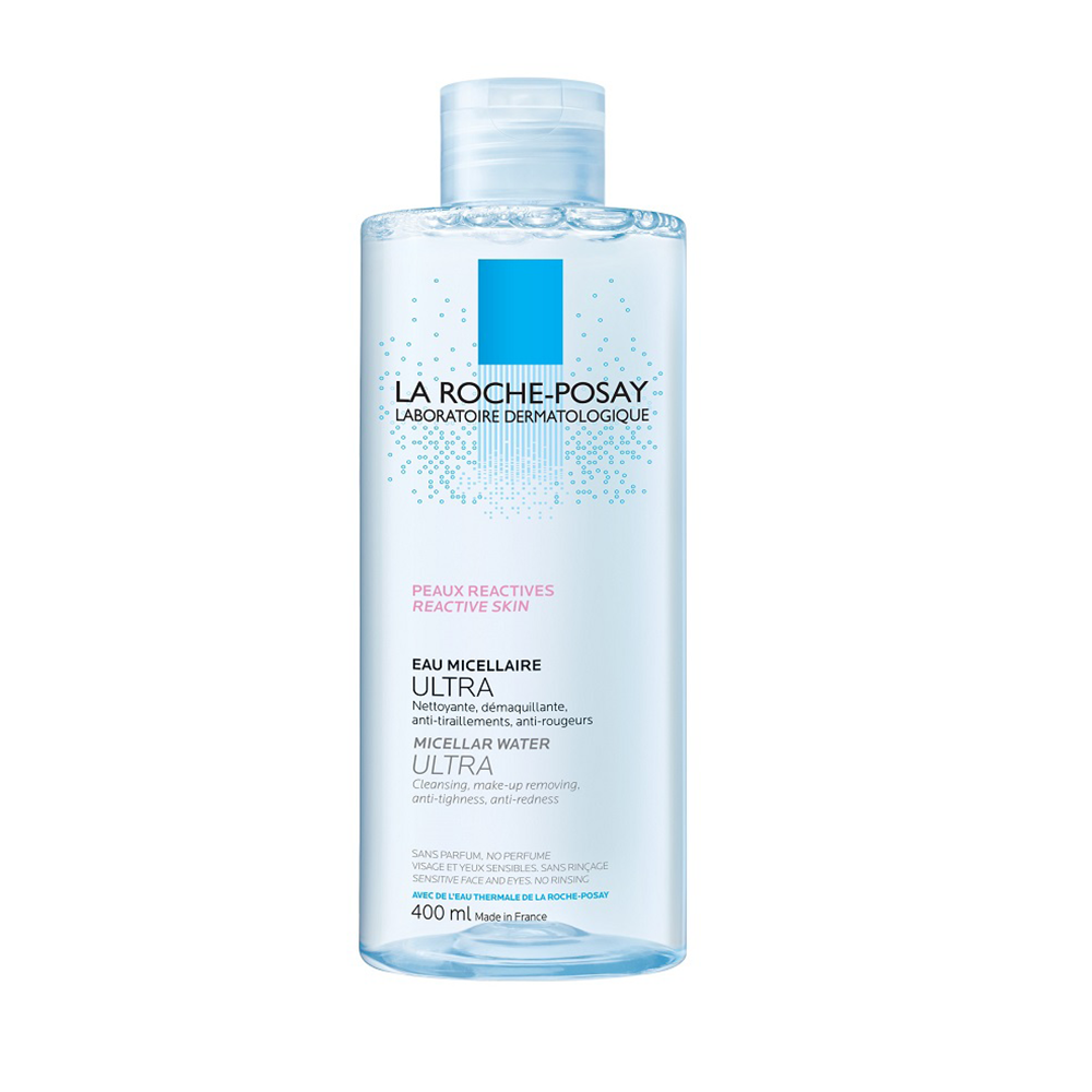 La Roche Posay Apa Micelara ULTRA Piele Reactiva, fata si ochi, 400ml 400ml imagine 2022