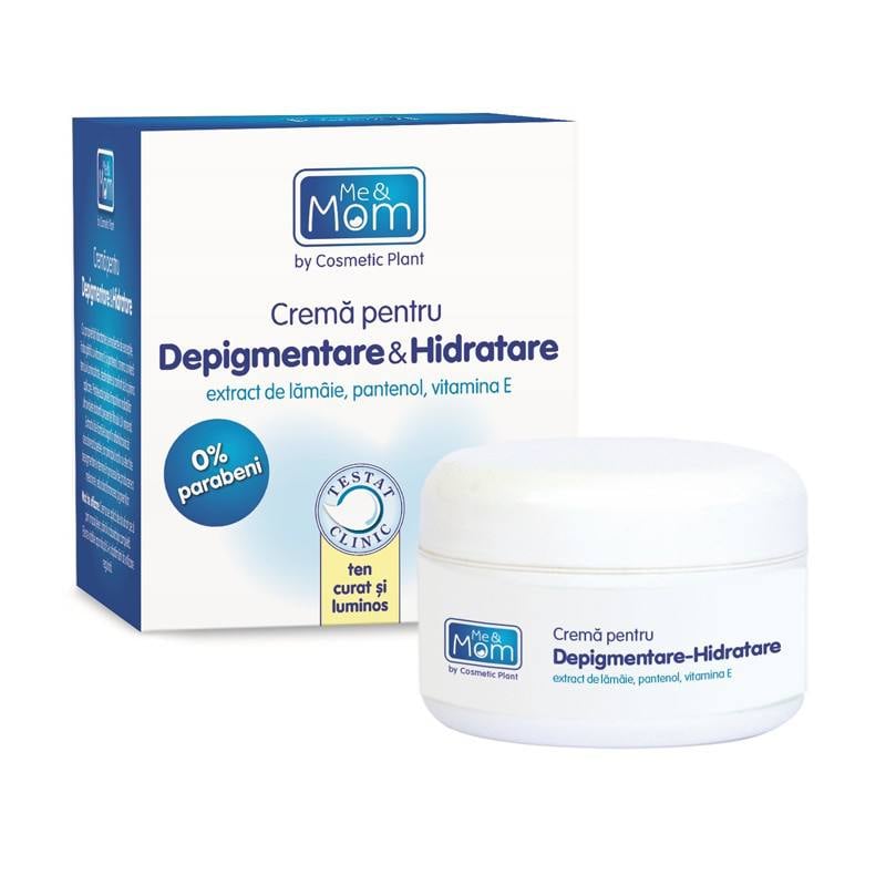 Me&Mom Crema pentru depigmentare si hidratare, 50ml 50ML imagine 2022