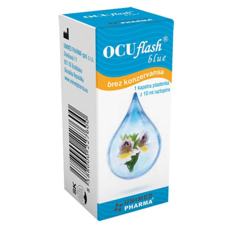 OCUflash blue picaturi oftalmice x 10 ml Blue imagine 2022