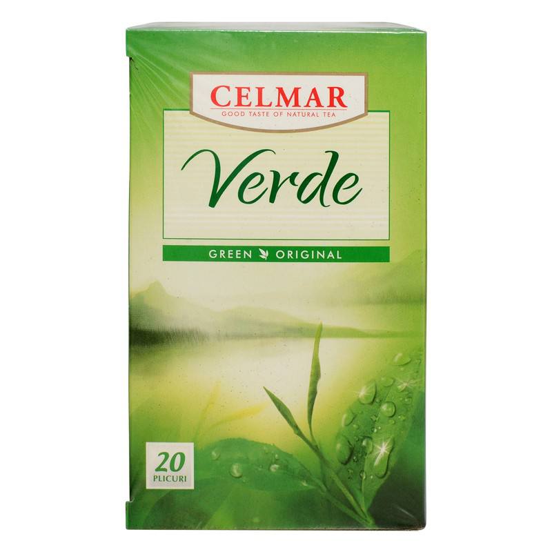 Ceai verde 20 plicuri, 1.5 g Celmar Ceaiuri si tincturi 2023-10-02